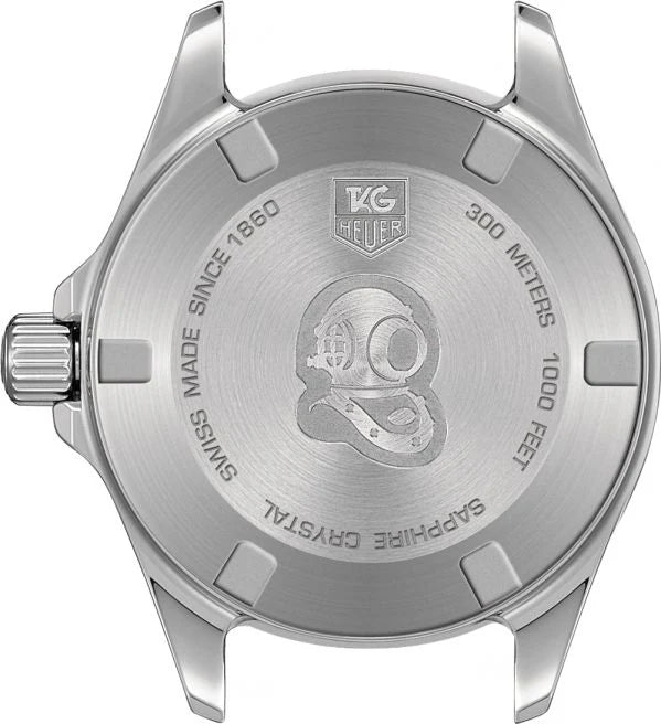 Tag Heuer Aquaracer Quartz White Dial Black Silicone