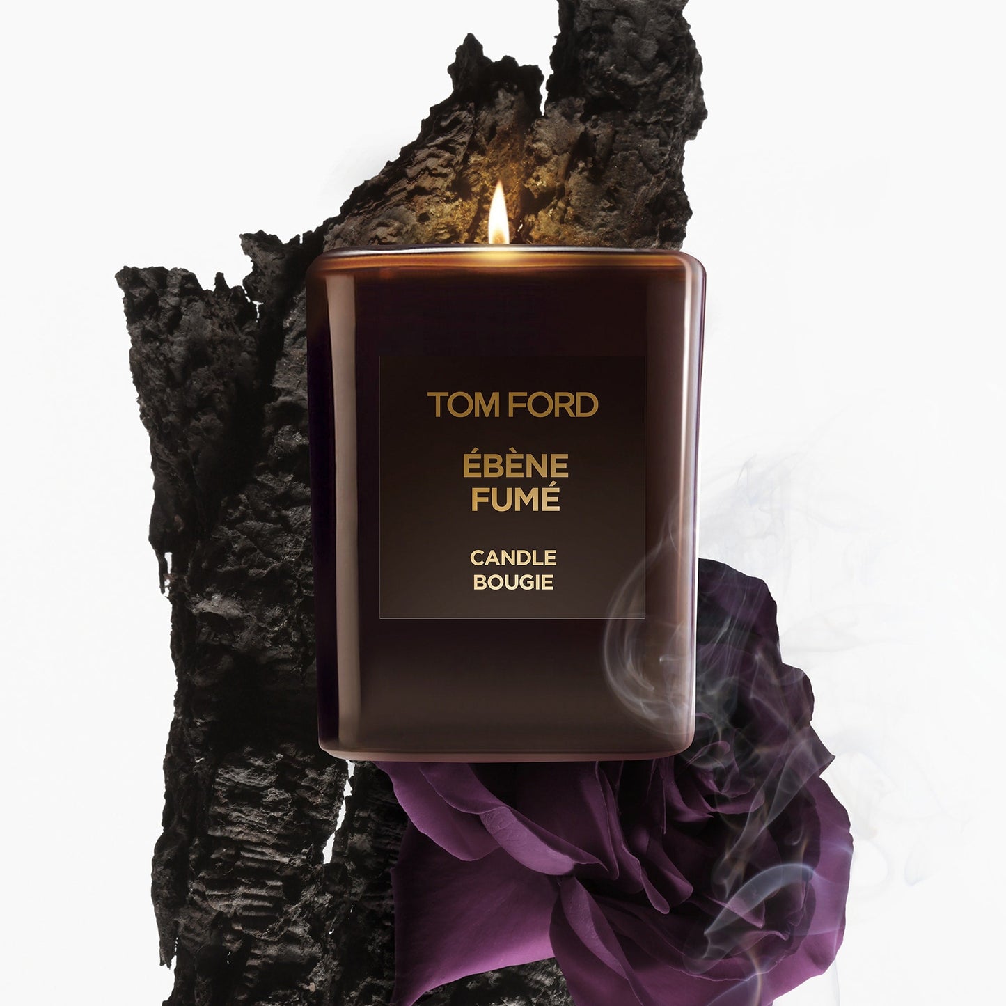 Tom Ford Ébène Fumé Candle, 5.7 g, Alt | TF Beauty India