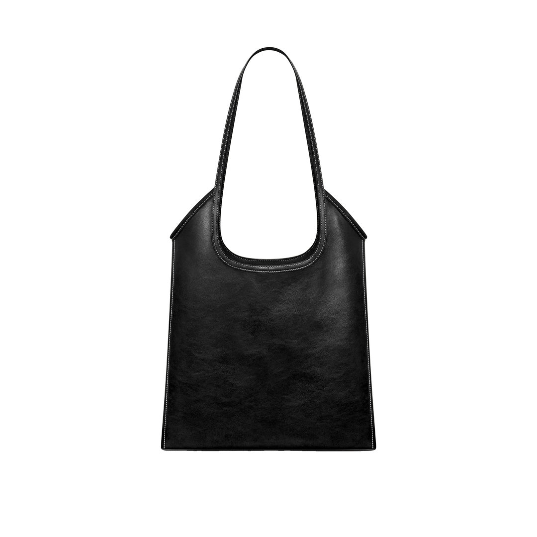 JW PEI Brooke Belted Embellished Shoulder Tote Bag - Black by JW PEI