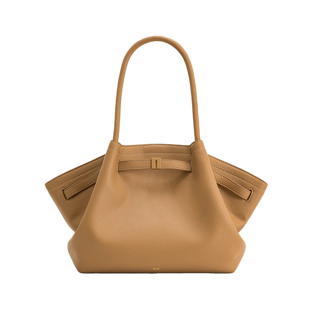 JW PEI Hana Large Tote Bag - Latte Color by JW PEI