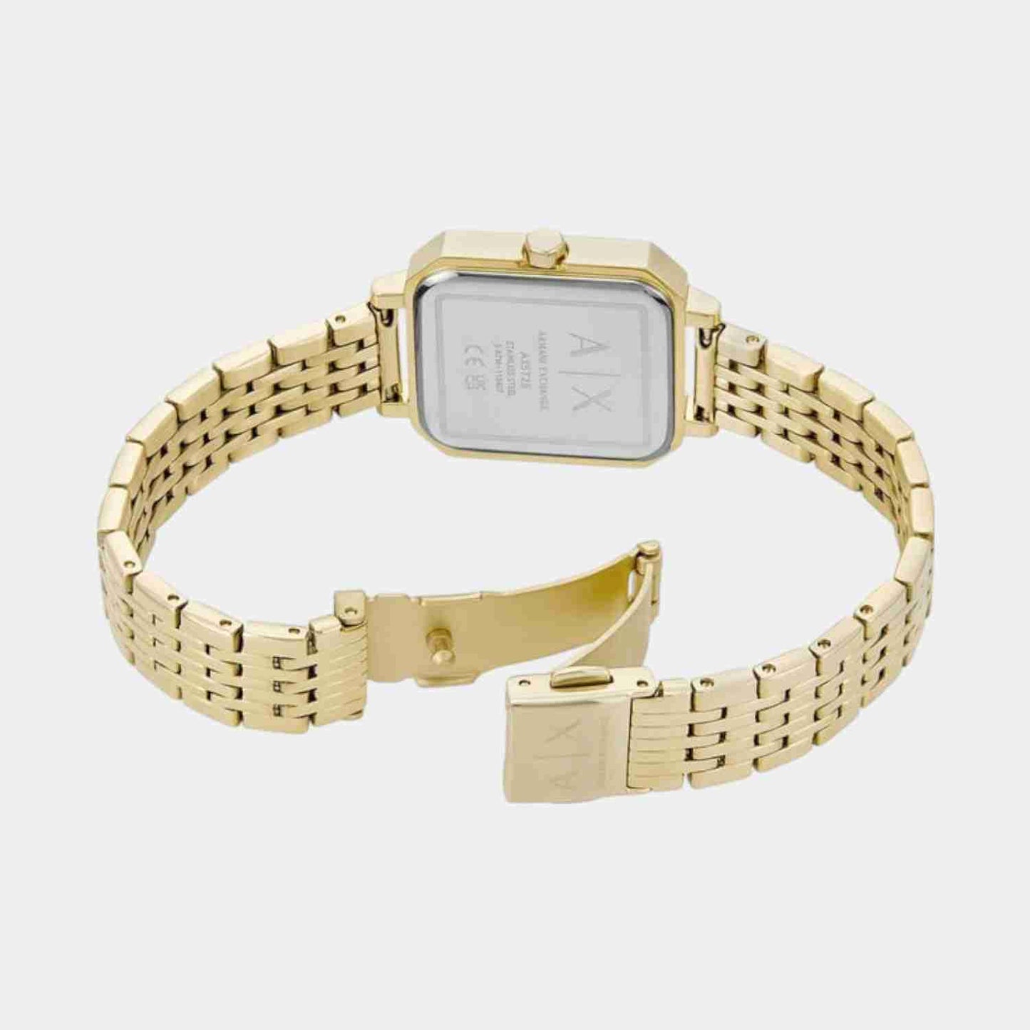 Armani Exchange AX5725 Women's analog watch with silver dial