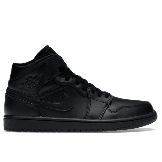 Air Jordan 1 Mid Triple Black