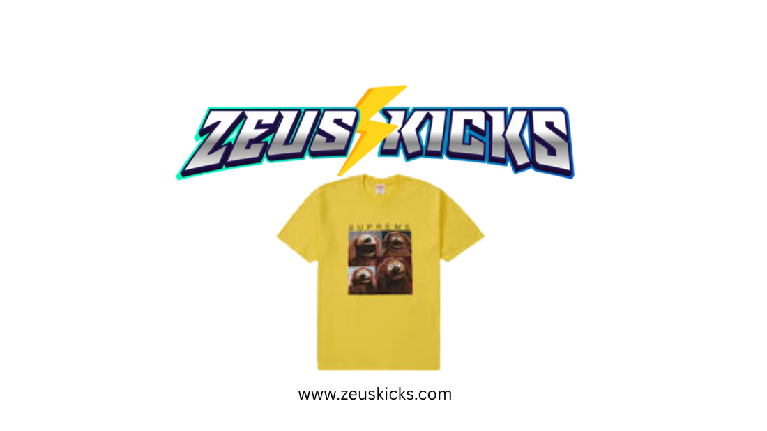 Supreme Rowlf Tee Yellow: Streetwear Meets Nostalgia in Bold Style