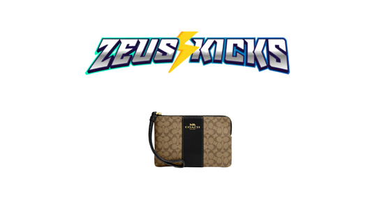Coach Corner Zip Wristlet in Signature Canvas – The Perfect Blend of Luxury and Practicality