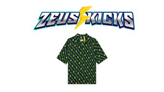 MONCLER X PALM ANGELS Logo Print Shirt Yellow/Green: A Bold Fusion of Luxury and Streetwear