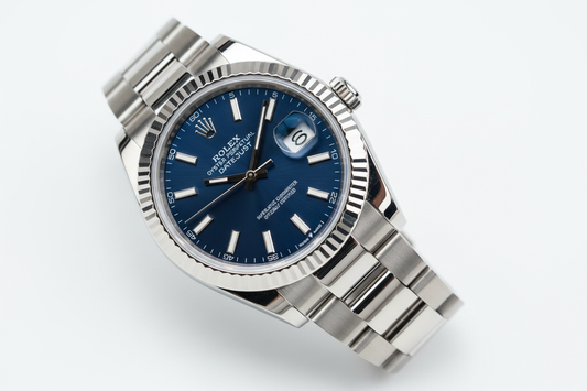 Rolex Datejust 41 Oystersteel & White Gold Blue Dial: A Modern Masterpiece of Precision and Prestige
