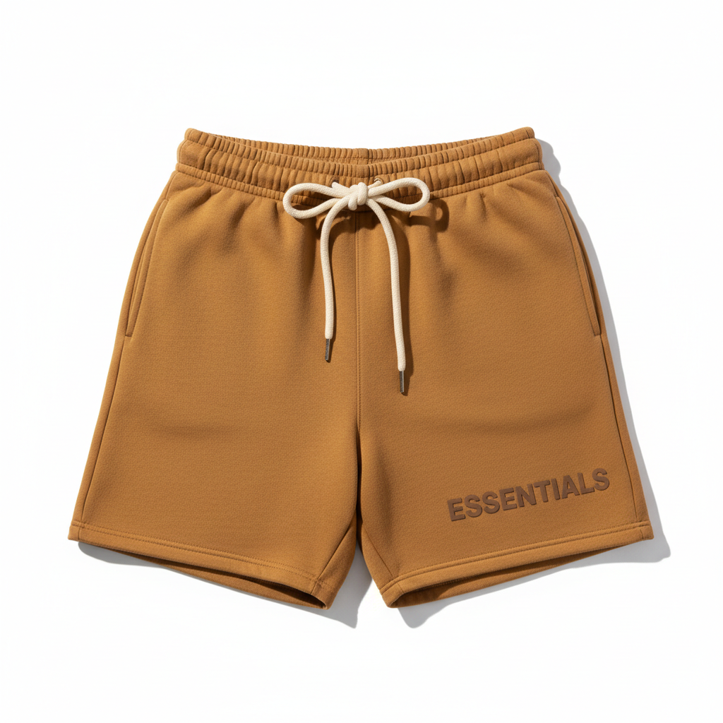 Fear of God Essentials Sweatshort “Harvest”: Elevated Minimalism for Everyday Streetwear