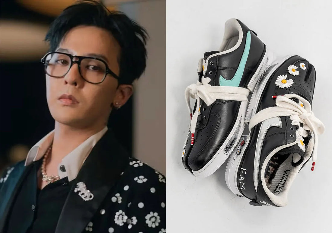 G Dragon Receives Custom PARANOISE Air Force 1 A Unique Tribute to PE Zeuskicks