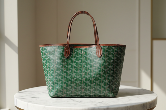 Goyard Saint Louis PM Bag – Green: The Ultimate Luxury Tote for Style & Function