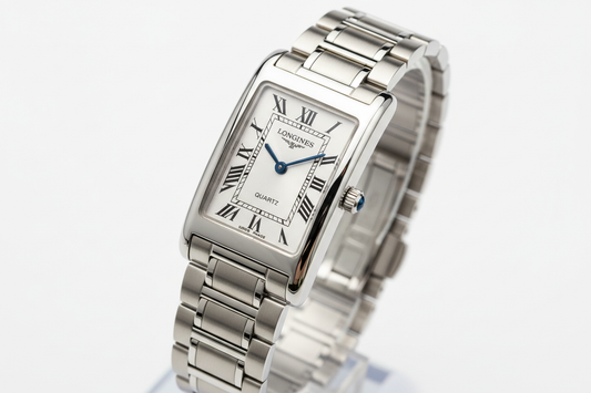 Longines Women’s L5.255.4.71.7 Quartz Watch: Timeless Elegance in a Rectangular Masterpiece
