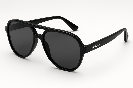 Moncler Unisex Vitesse Sunglasses Black: Luxury Eyewear Redefined