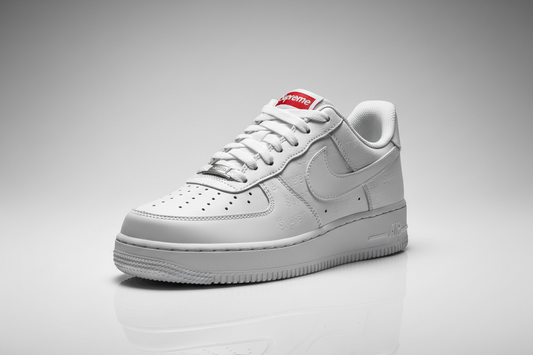 NIKE AIR FORCE 1 LOW SUPREME WHITE: The Iconic Sneaker That Blends Streetwear and Luxury