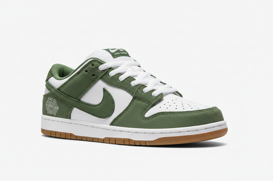 Nike SB Dunk Low Pro x Alexis Sablone White and Pacific Moss: A Perfect Fusion of Skateboarding and Streetwear