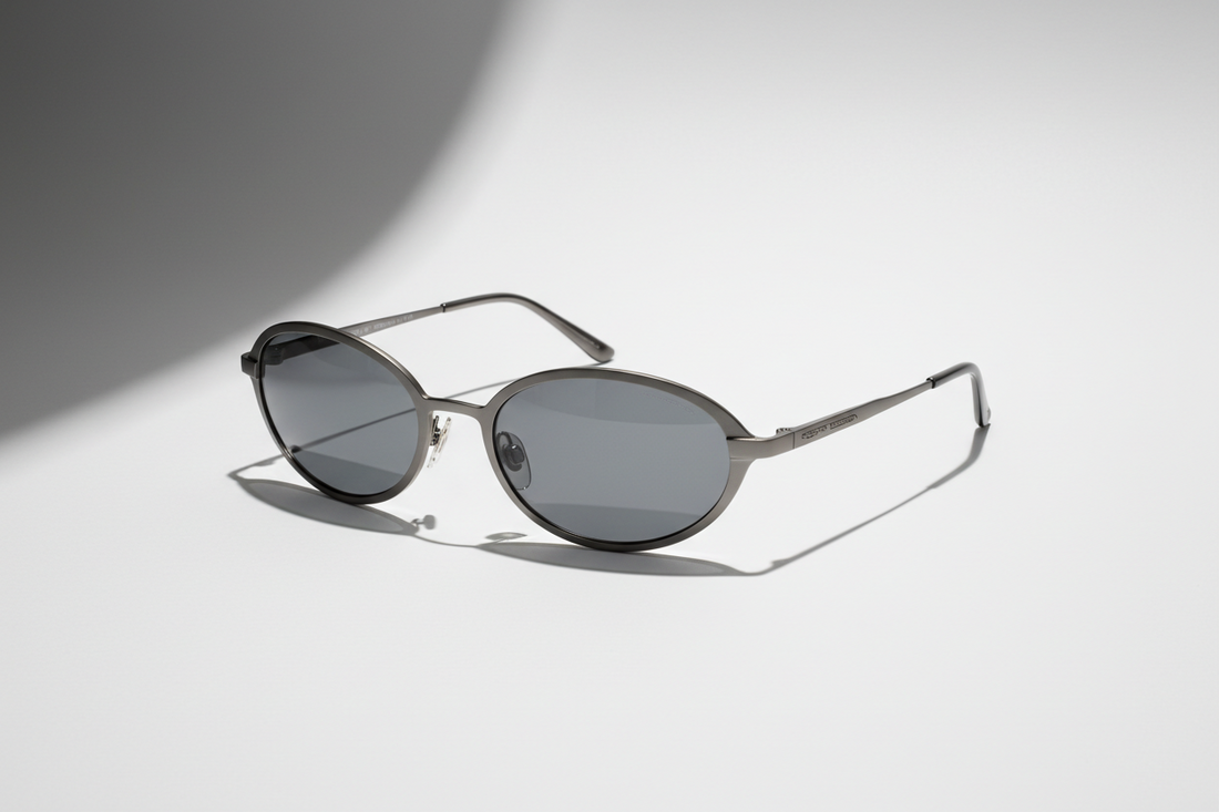 Porsche Design Grey Oval Unisex Sunglasses: A Perfect Blend of Innovation and Style