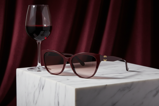 Salvatore Ferragamo Bordeaux Gradient Cat Eye Ladies Sunglasses: Timeless Elegance with a Modern Edge