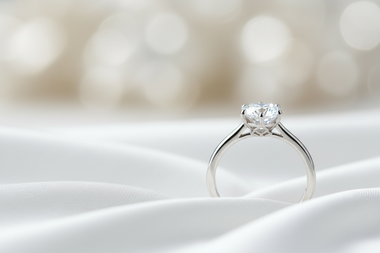 Tiffany & Co. Classic Prawn Platinum 0.34 Carat Solitaire Ring VVS-I: Luxury That Lasts Forever