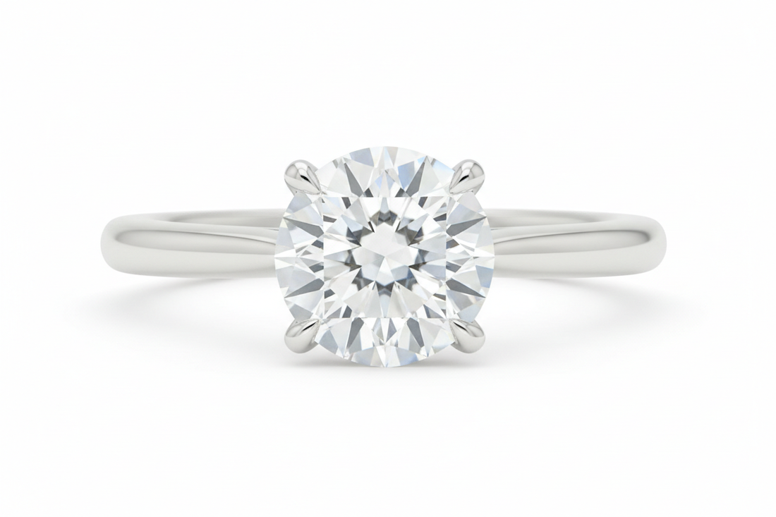 Tiffany & Co. Classic Prawn Platinum 0.34 Carat Solitaire Ring (VVS-I): Timeless Elegance in Its Purest Form