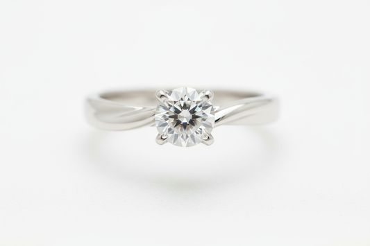Tiffany & Co. Classic Platinum 0.37 Carat Solitaire Ring — Timeless Elegance Redefined