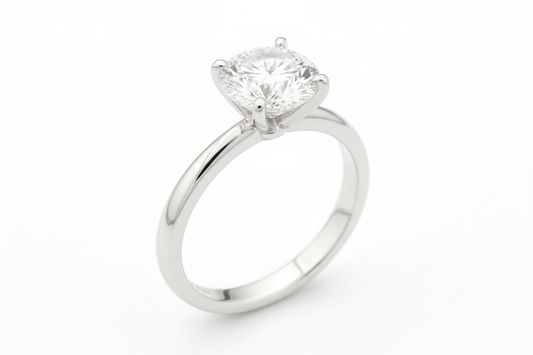 Tiffany & Co. Classic Prawn Platinum 0.37 Carat Solitaire Ring: A Timeless Symbol of Elegance and Commitment