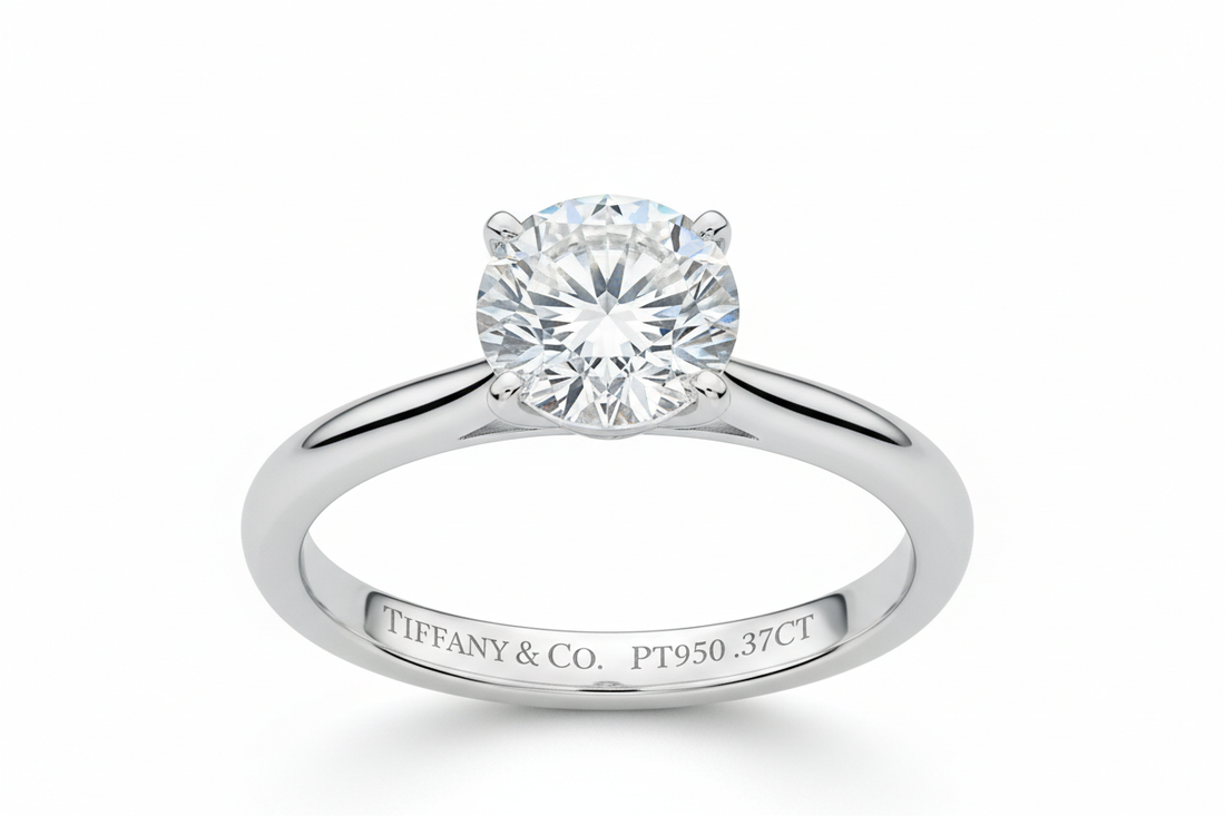 Classic Prawn Platinum 0.37 Carat Solitaire Ring: Timeless Elegance in Its Purest Form