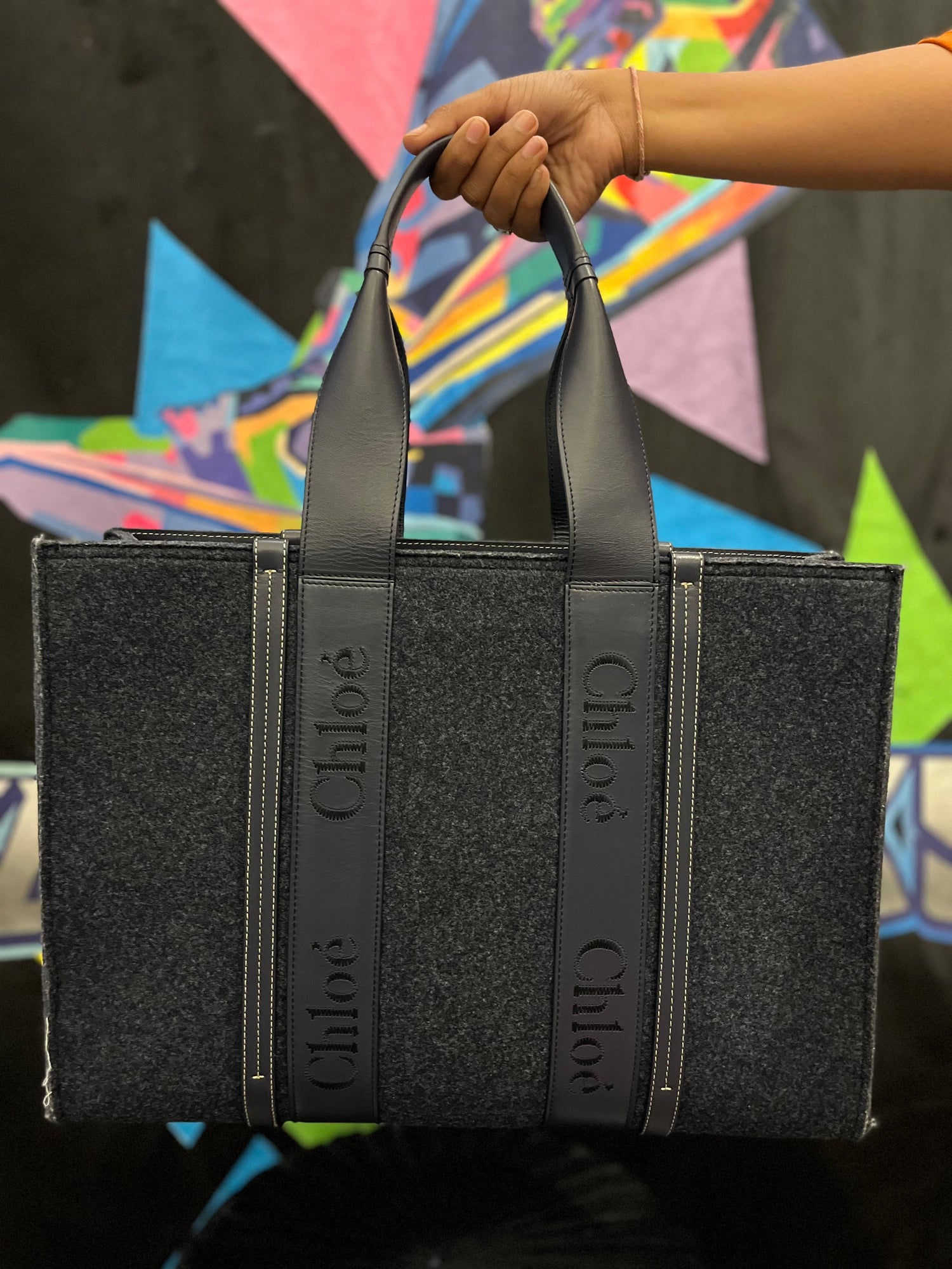 CHLOE Large Woody Tote Bag - Zeuskicks