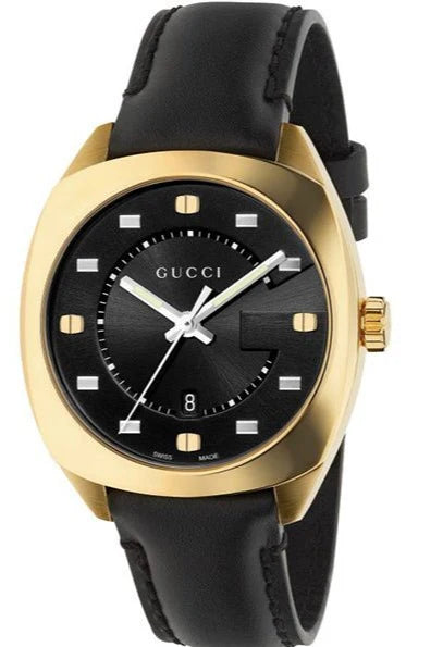 Ladies' Gucci YA142408 Quartz Watch with Black Dial