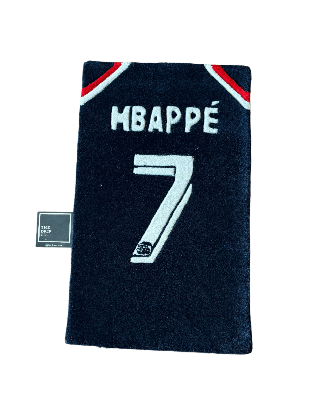 Mbappé PSG jersey Custom Rug by THE DRIP CO. RUGS