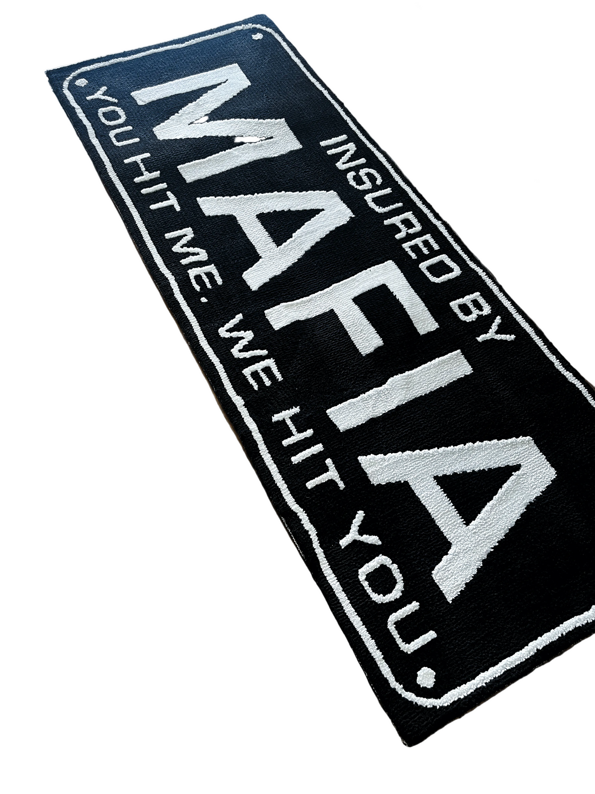 Mafia Machine Made Custom Rug by THE DRIP CO. RUGS