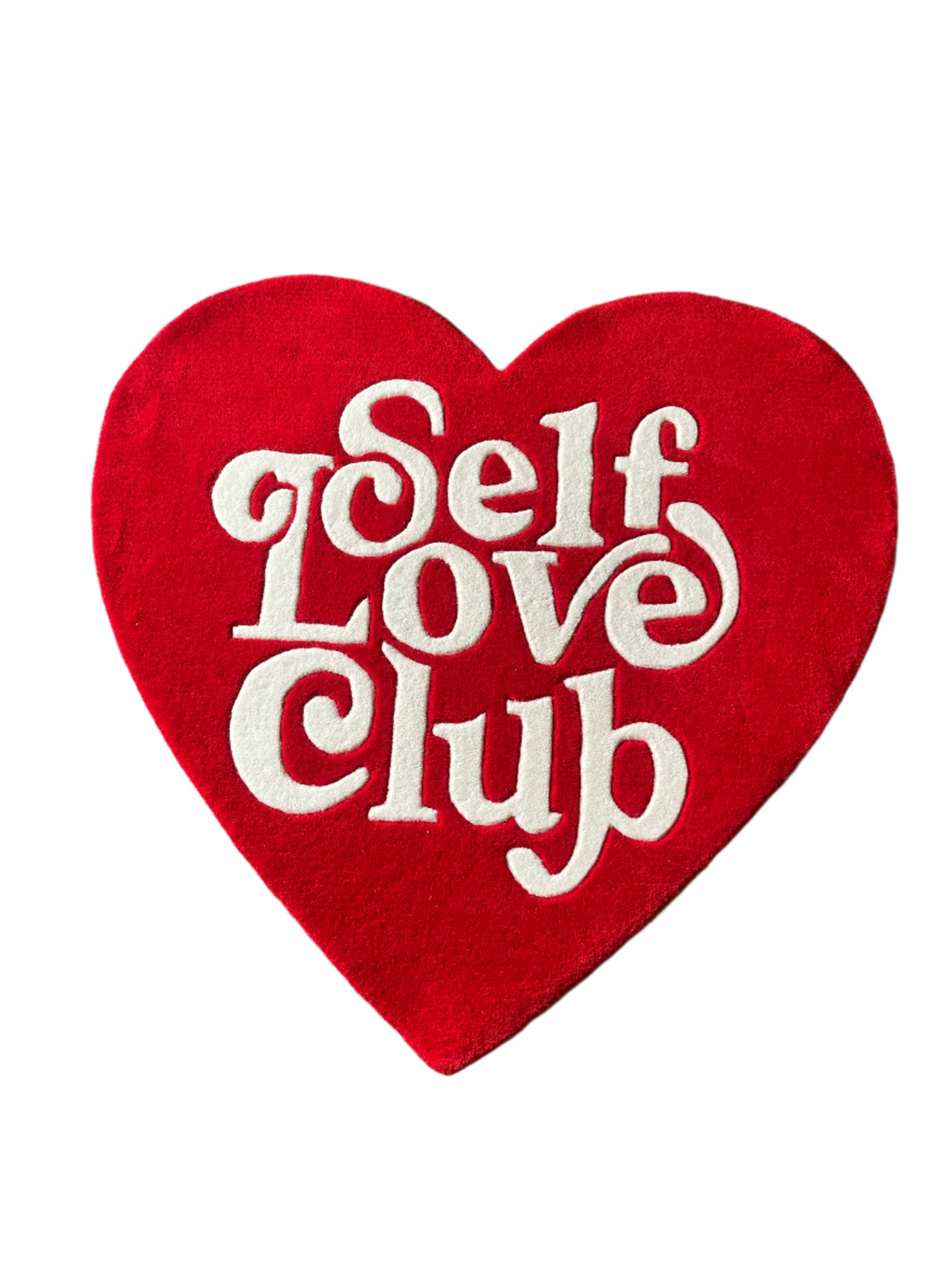Self Love Club Hand Tufted Custom Rug by THE DRIP CO. RUGS