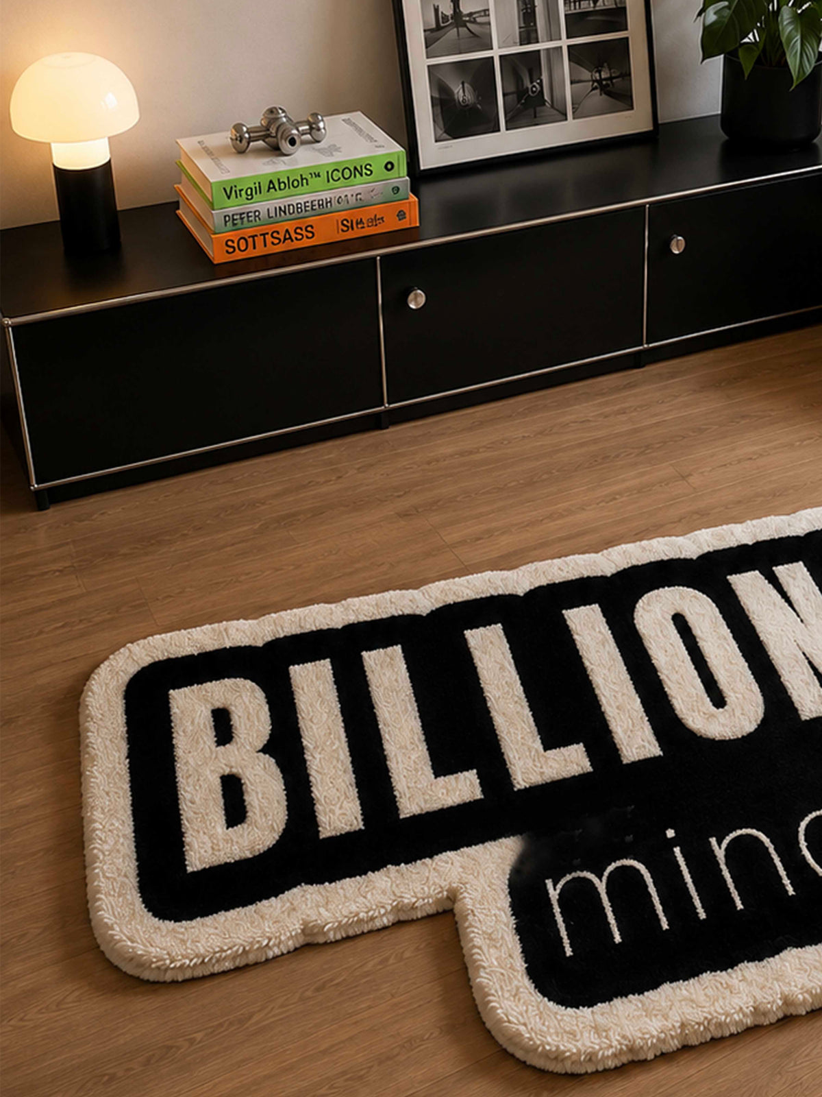 Billionaire mindset Hand tufted Rug by THE DRIP CO. RUGS