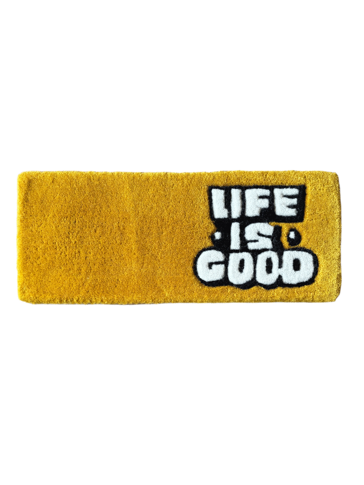 Life is good Keyboard Custom Rug by THE DRIP CO. RUGS