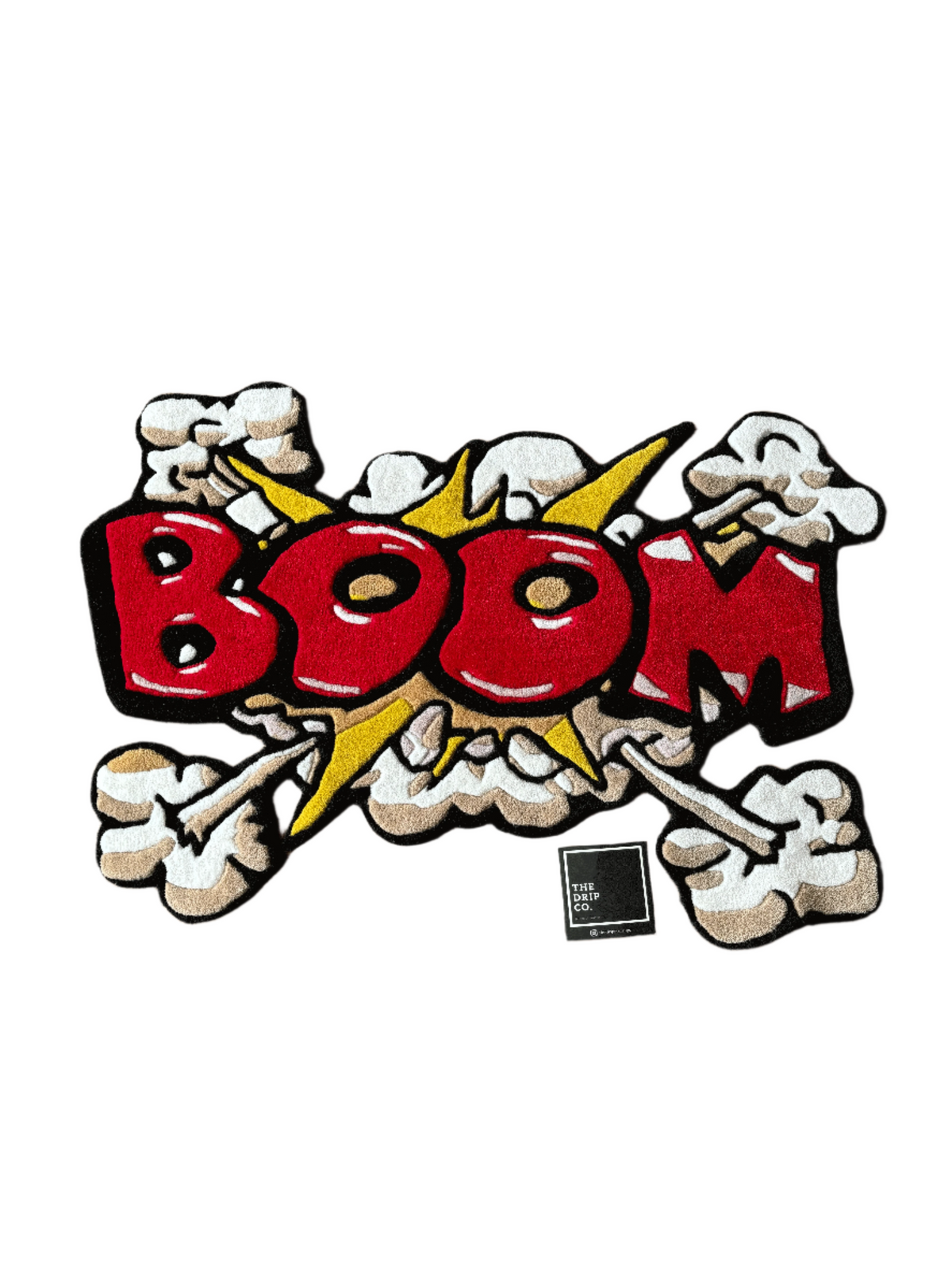 Boom Explosion Hand Tufted Custom Rug by THE DRIP CO. RUGS