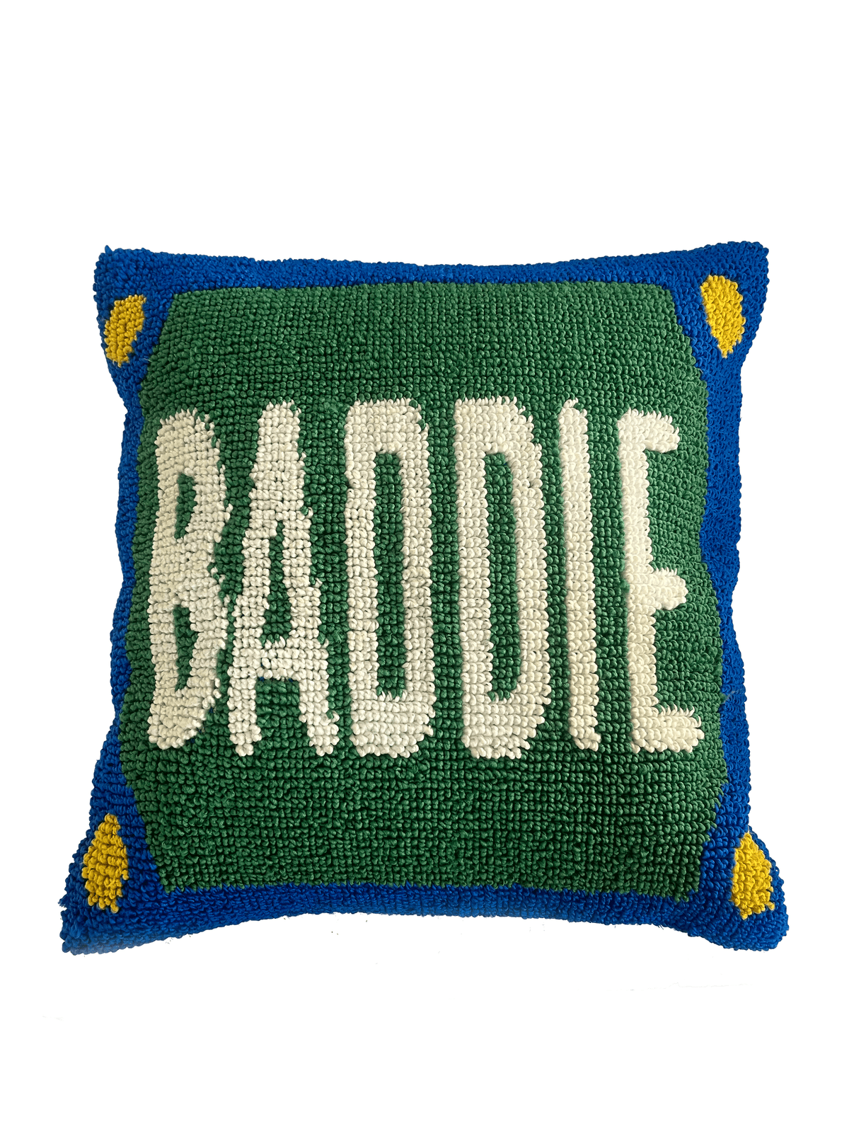 Baddie cushion cover by THE DRIP CO. RUGS