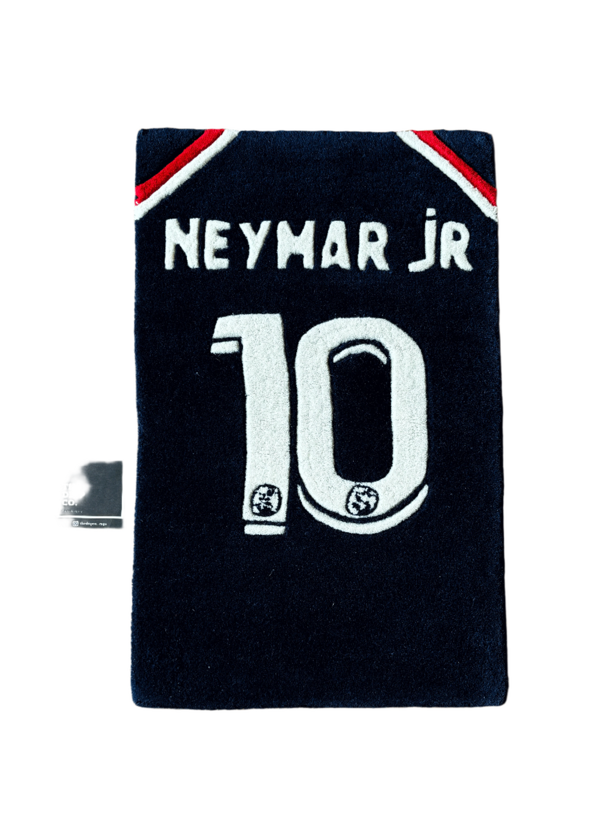 Neymar Jr PSG jersey Custom Rug by THE DRIP CO. RUGS