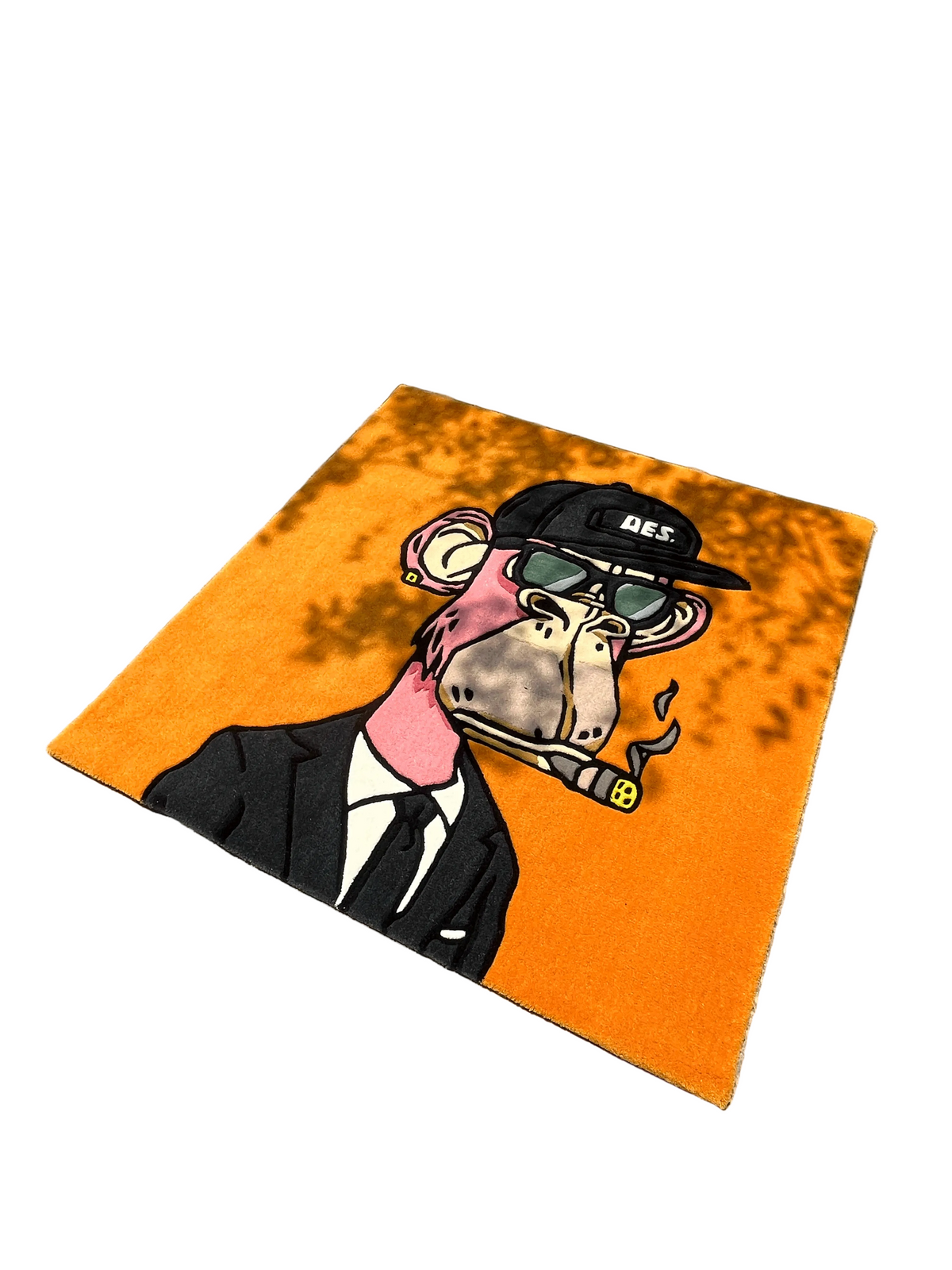 Monkey Business Bored Ape - NFT - Hand Tufted Custom Rug by THE DRIP CO. RUGS