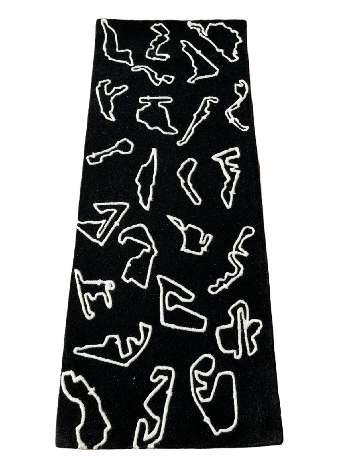 F1 Racing Circuits around the Globe  Custom Rug by THE DRIP CO. RUGS
