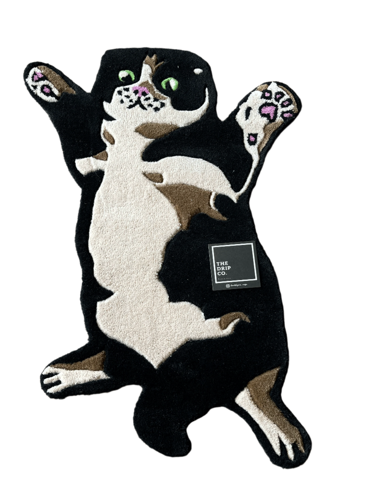 Flat Cat Custom Rug by THE DRIP CO. RUGS