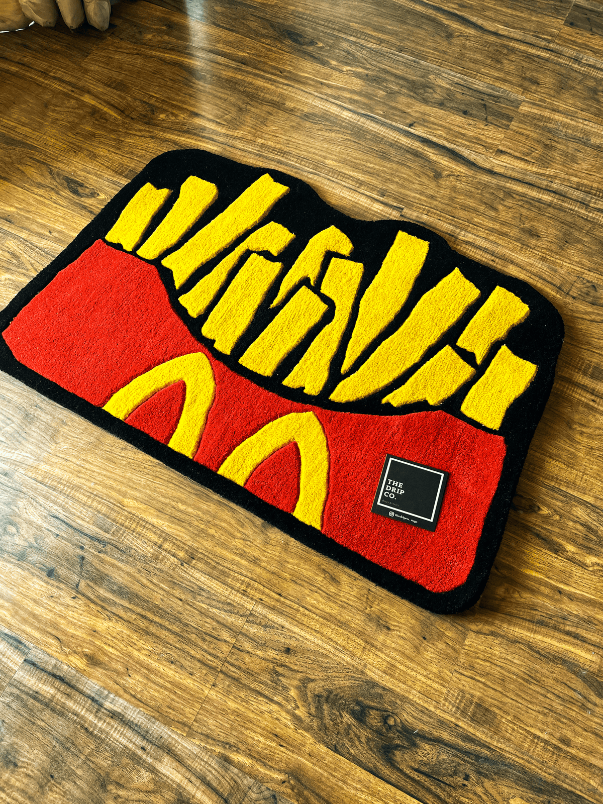 Fries before Guys  Custom Rug by THE DRIP CO. RUGS