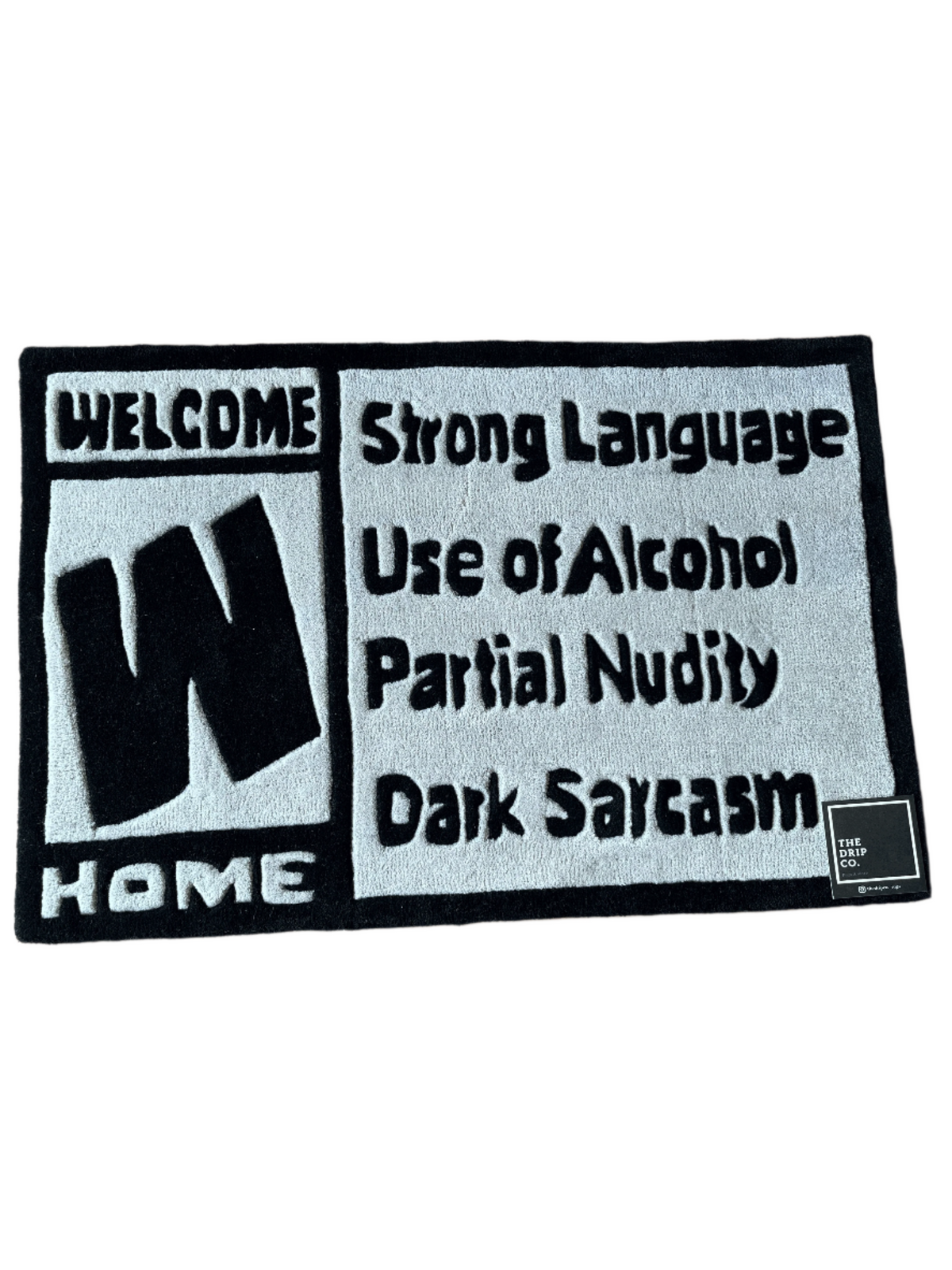 Welcome Home Custom Rug by THE DRIP CO. RUGS