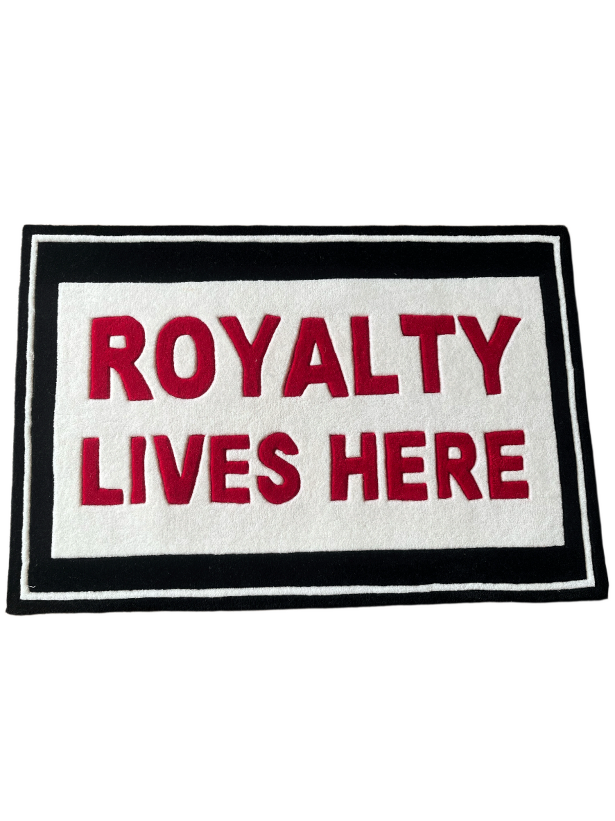 Royalty lives here Custom Rug by THE DRIP CO. RUGS