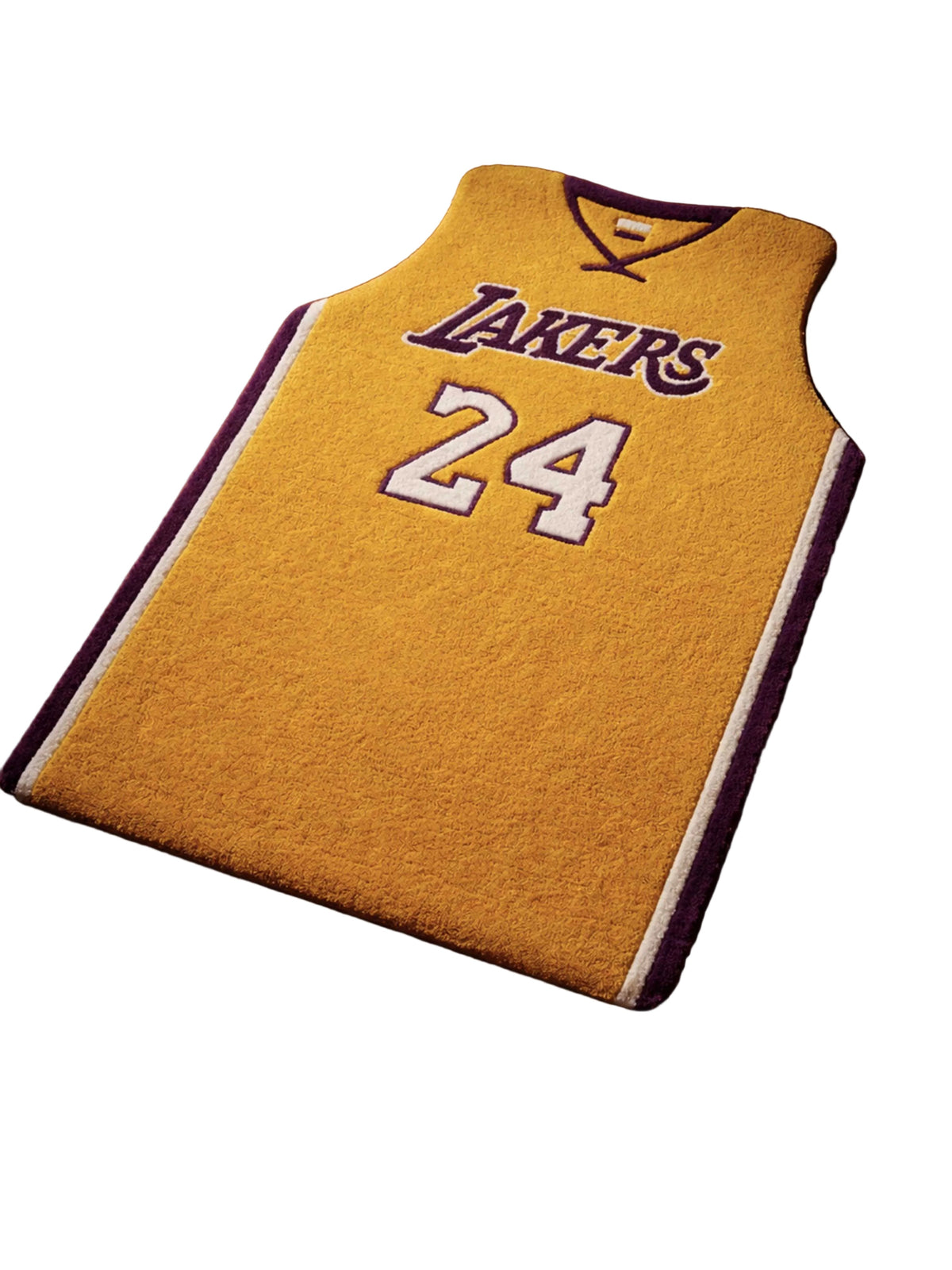 Lakkers Yellow jersey Hand tufted Custom Rug by THE DRIP CO. RUGS