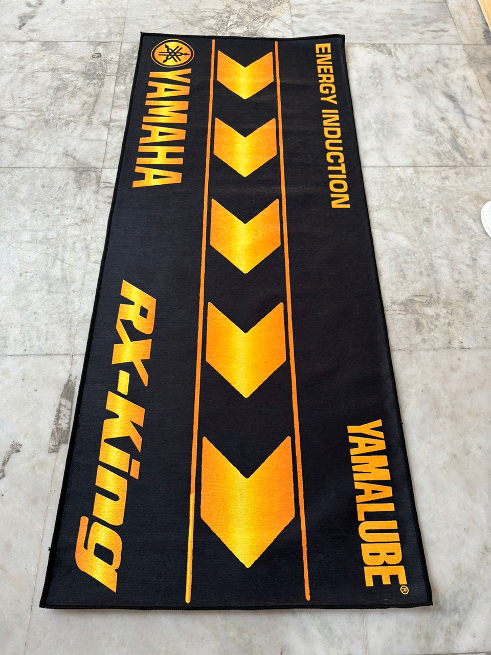 Yamaha RX King printed Rug by THE DRIP CO. RUGS