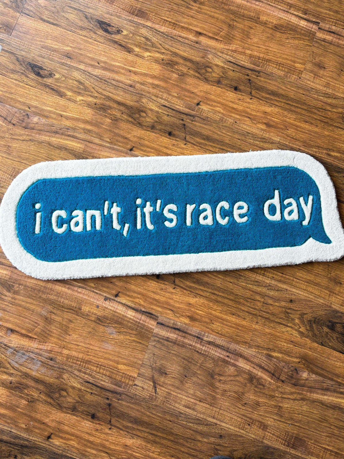 Its Race day F1 Hand tufted Custom Rug by THE DRIP CO. RUGS