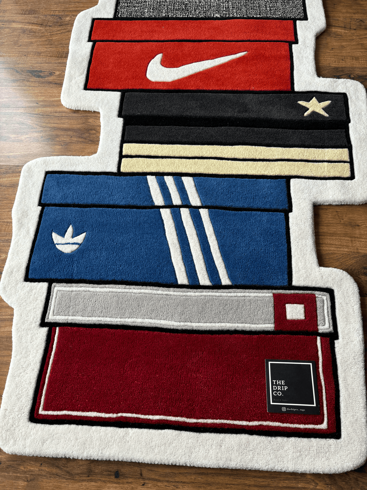 Sneakers Box Custom Rug by THE DRIP CO. RUGS