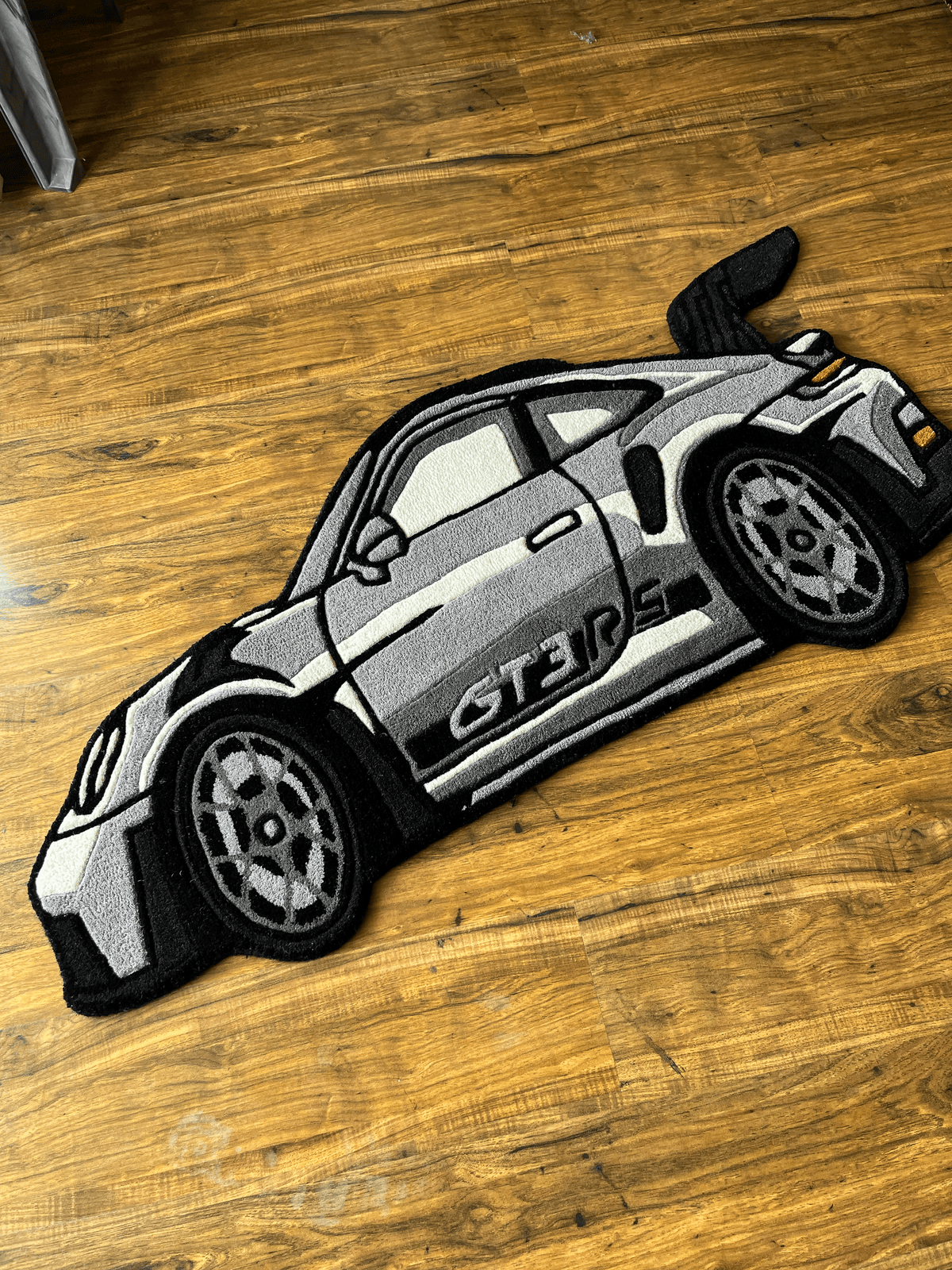 gt3 Car Hand Tufted Custom Rug by THE DRIP CO. RUGS