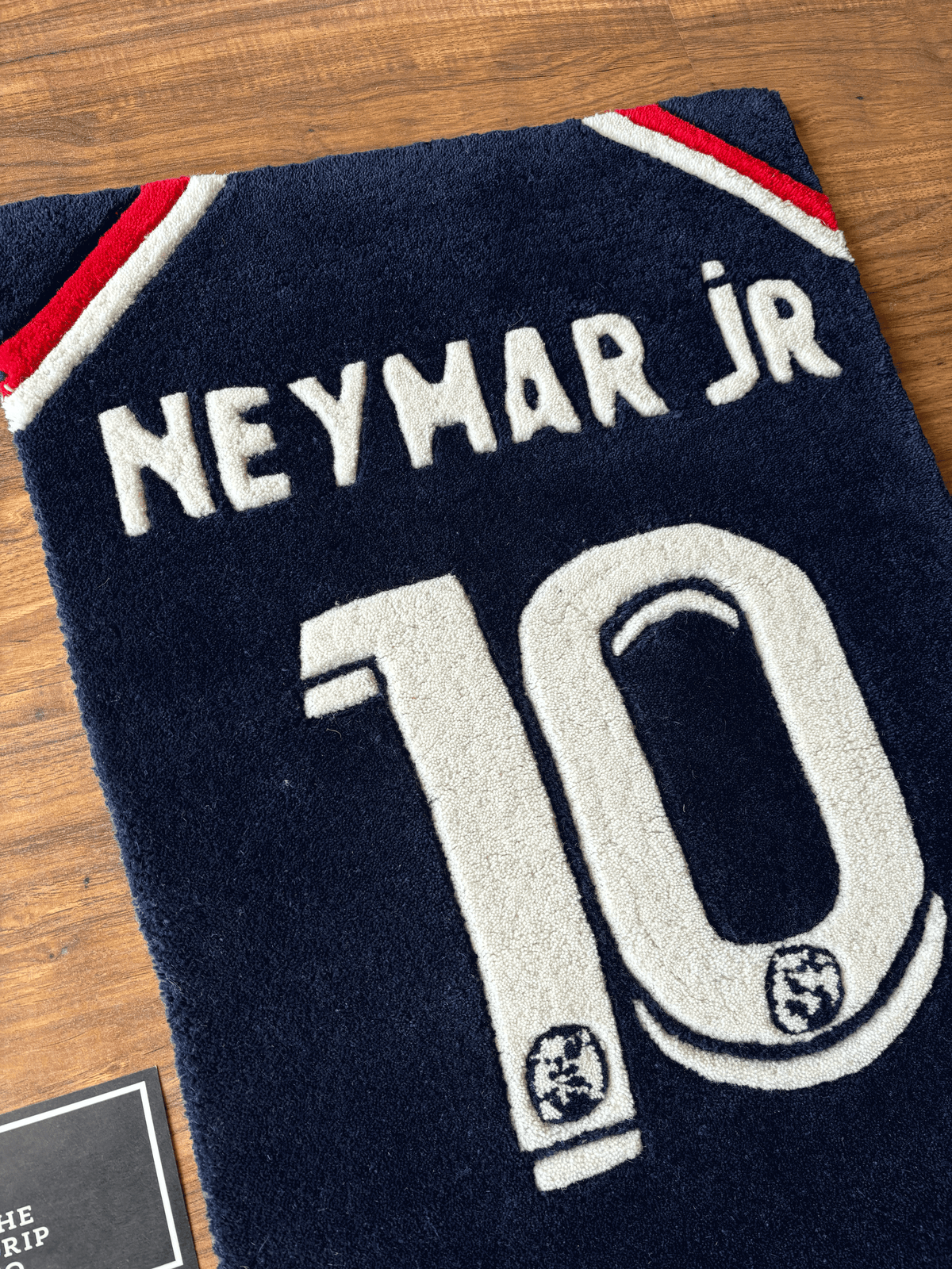 Neymar Jr PSG jersey Custom Rug by THE DRIP CO. RUGS