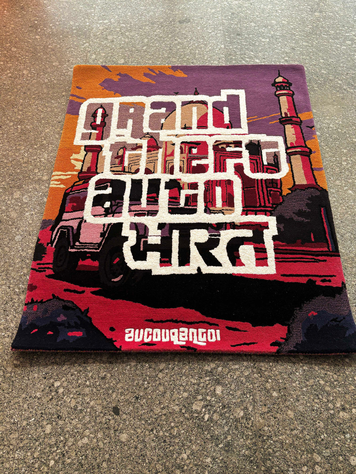 GTA Bharat Hand Tufted Custom Rug by THE DRIP CO. RUGS