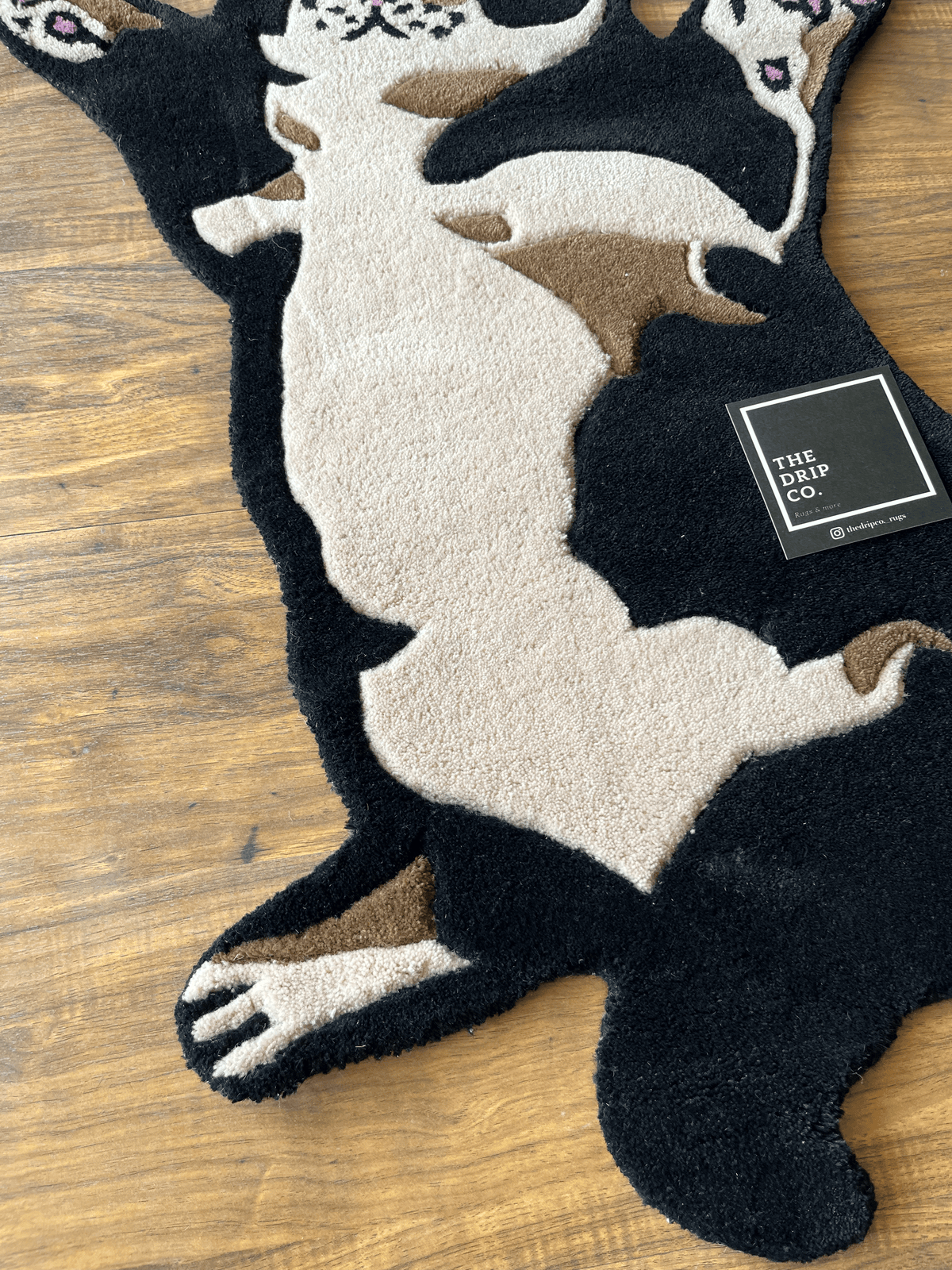 Flat Cat Custom Rug by THE DRIP CO. RUGS
