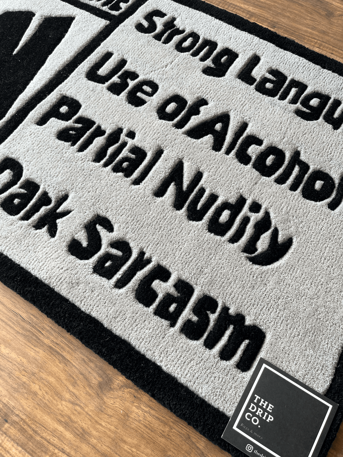 Welcome Home Custom Rug by THE DRIP CO. RUGS