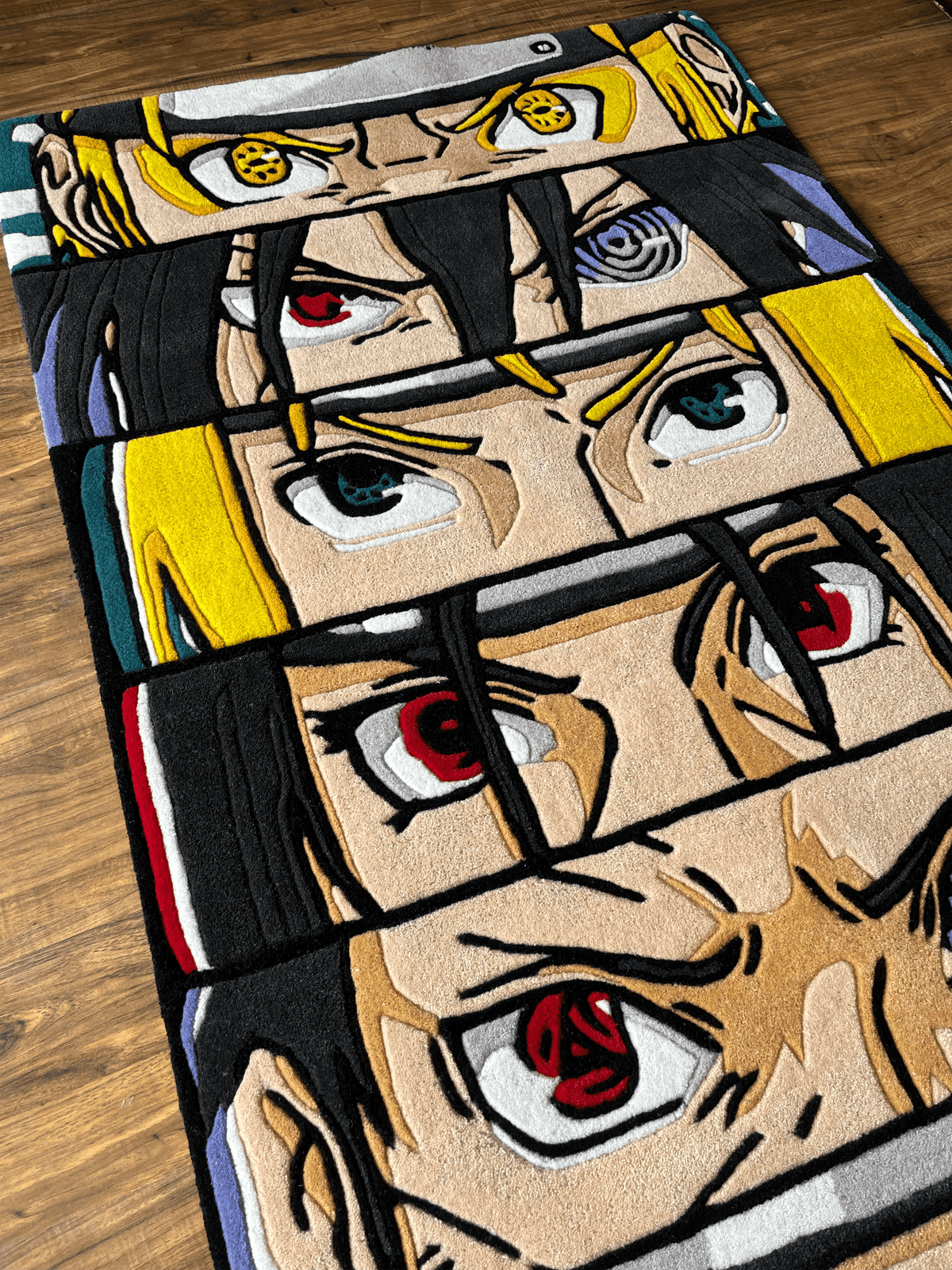 Legendary Eyes Rug - Naruto - Hand Tufted Rug by THE DRIP CO. RUGS